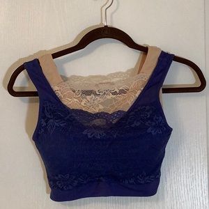 Rhonda Shear Ahh Bra w/lace overlay